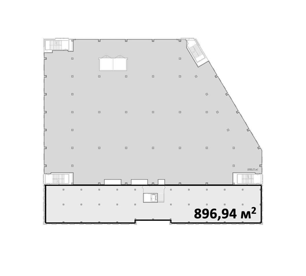 Офис, 896,94 м²