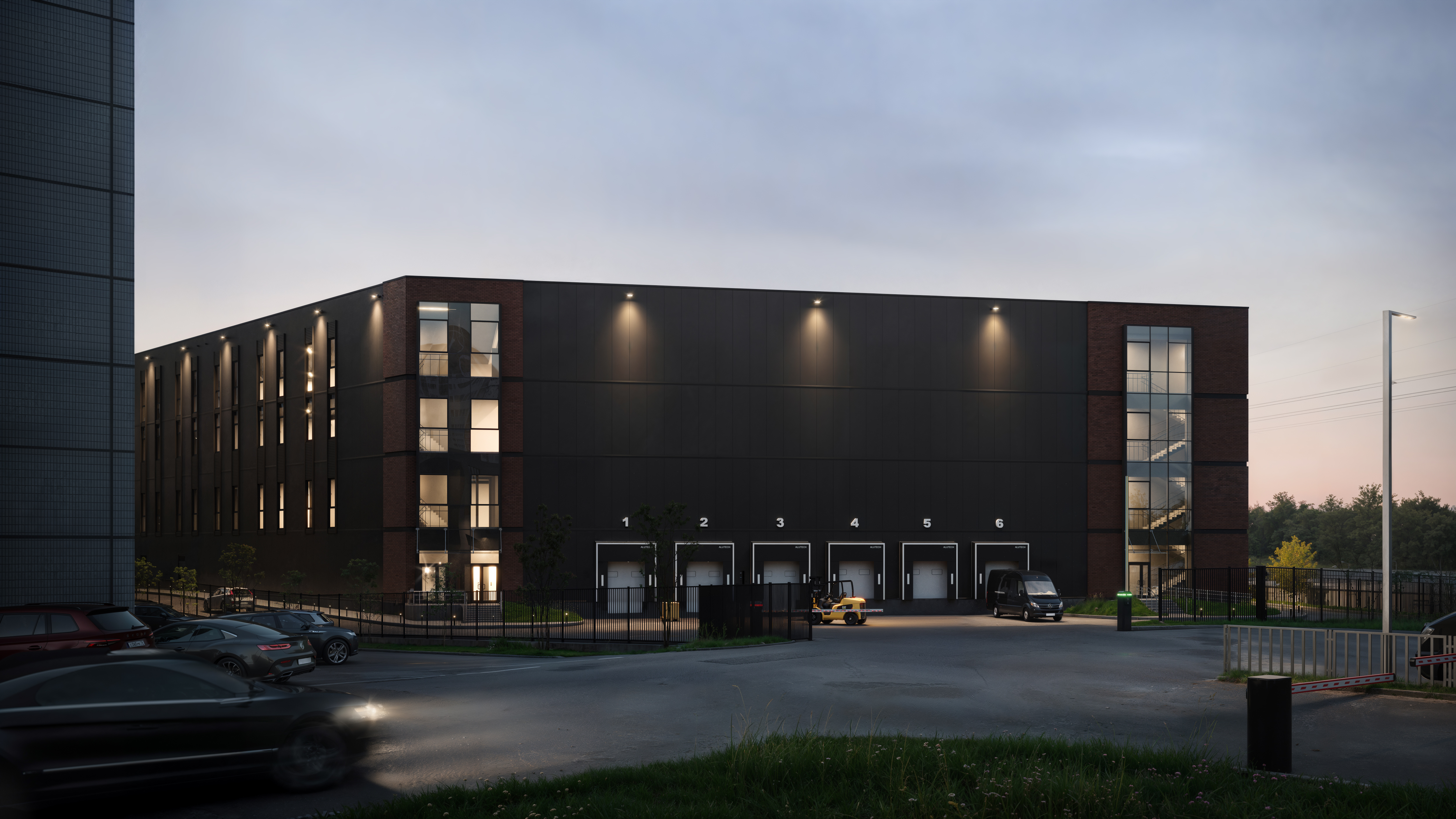 Производственный блок, 3 067,05 м²